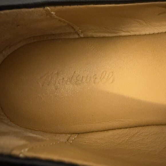 Madewell Remy Mary Jane Flats Black Leather Buckle Strap Shoes Size 8.5 - Picture 8 of 8